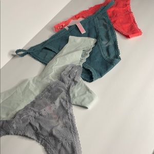 BUNDLE* 4 Panties from Victoria secret